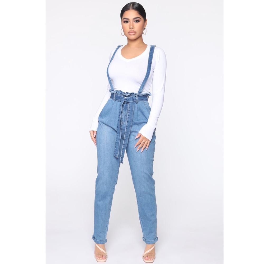 Denim Overalls